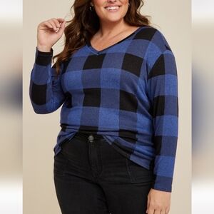Buffalo Plaid 2XL Light Sweater/shirt